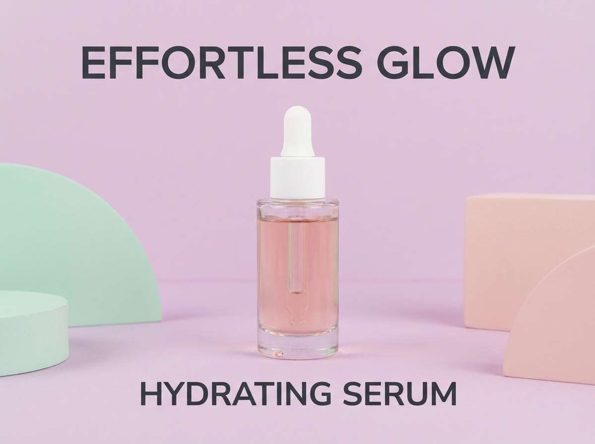 lilac mint beauty ad