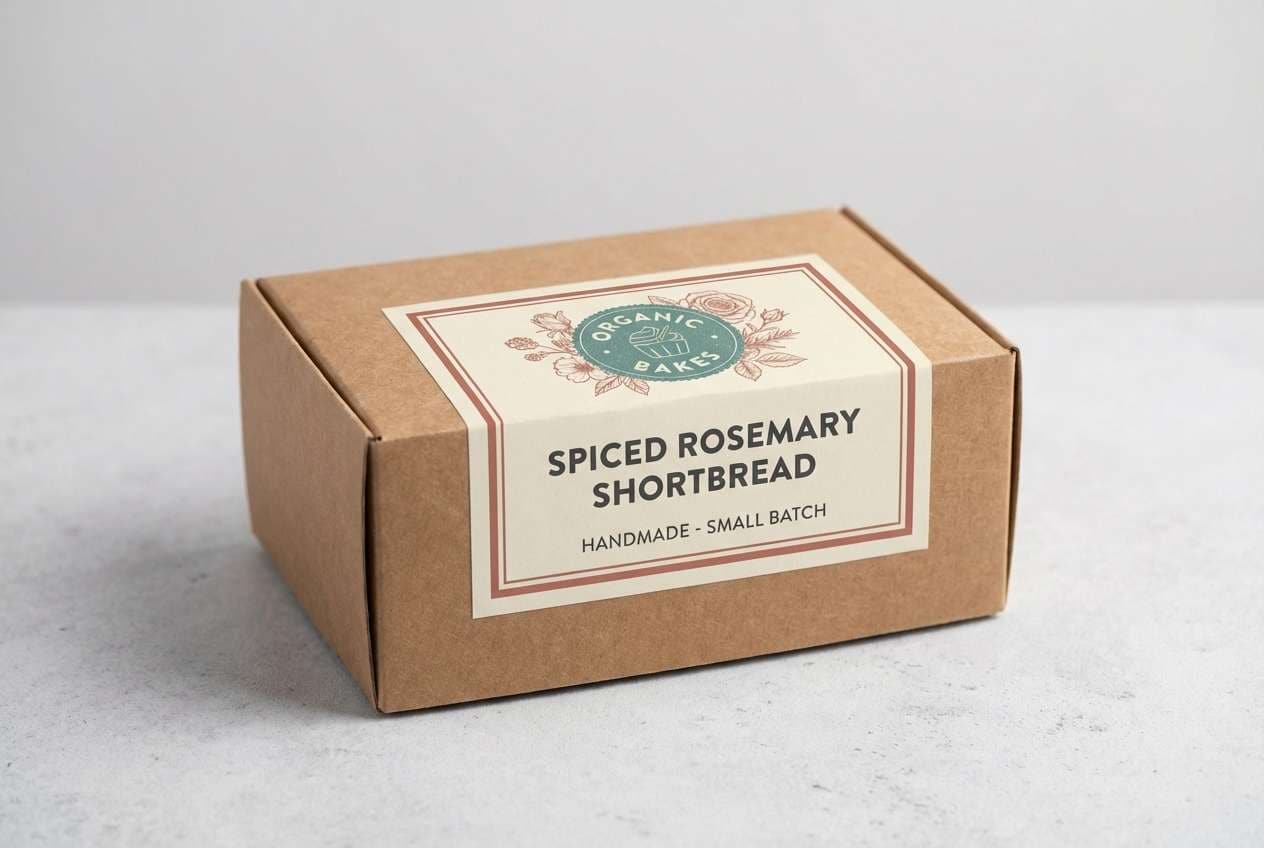 cinnamon teal bakery label