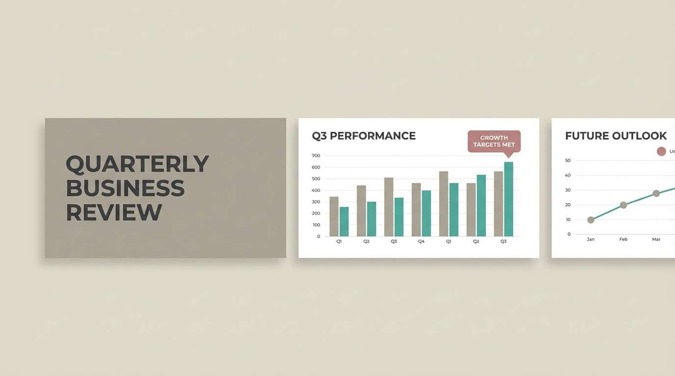 stone teal presentation slides