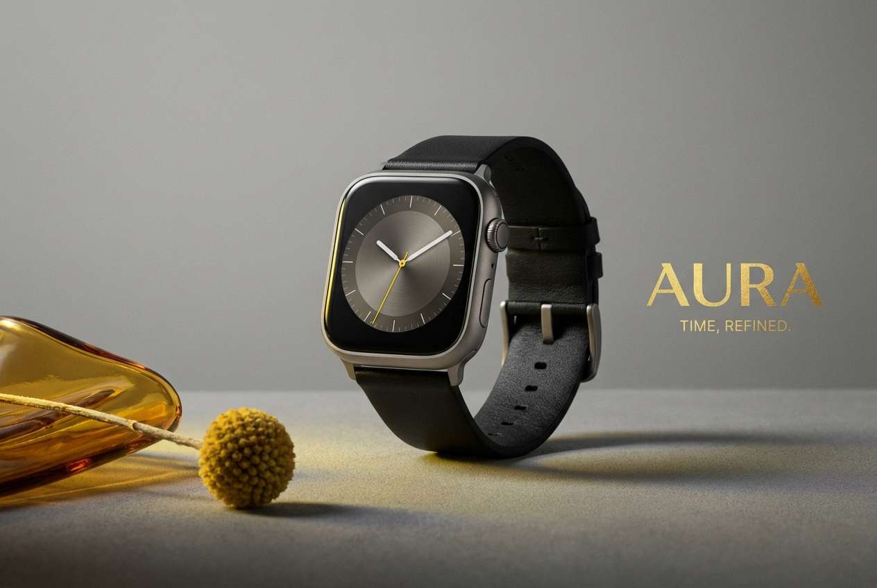 smartwatch product ad