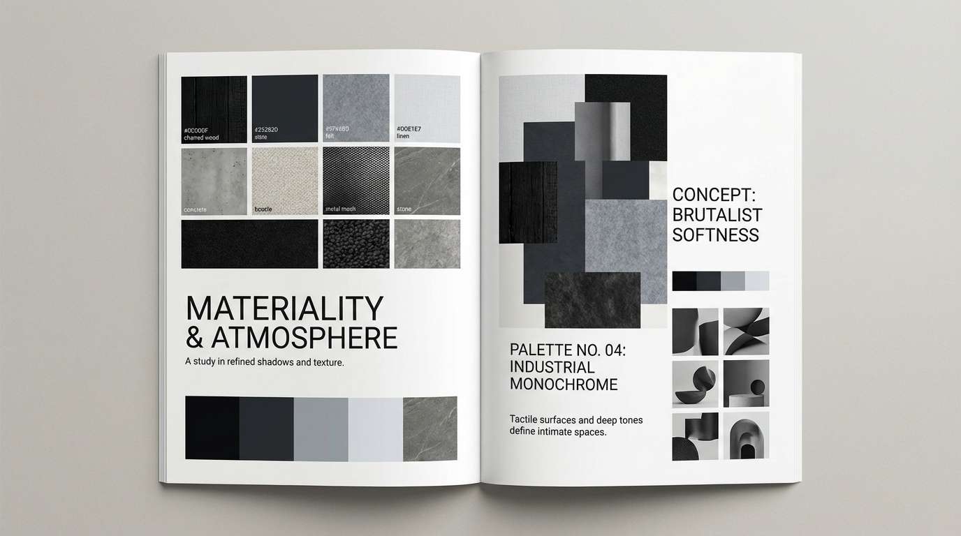 interior moodboard layout