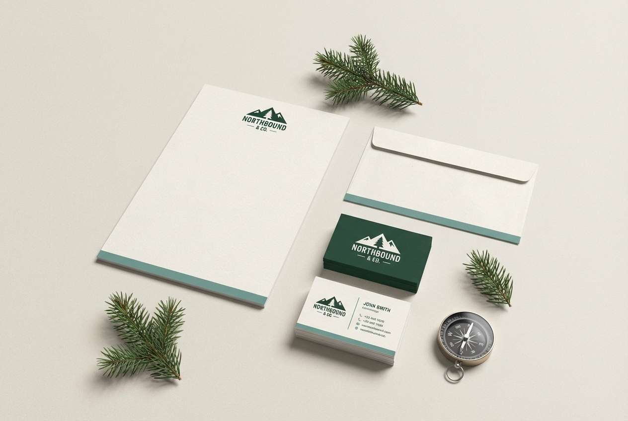 outdoor brand stationery set