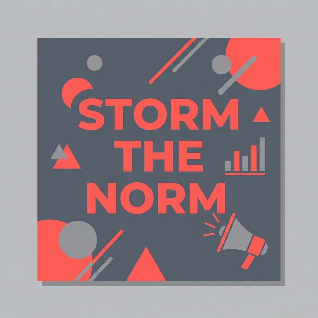 stormy coral social graphic