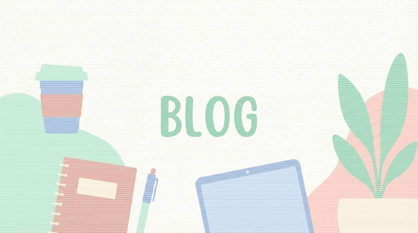 soft scanlines blog header