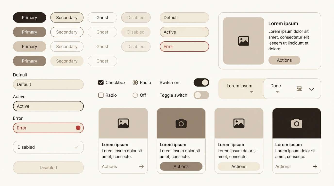 soft ui kit components