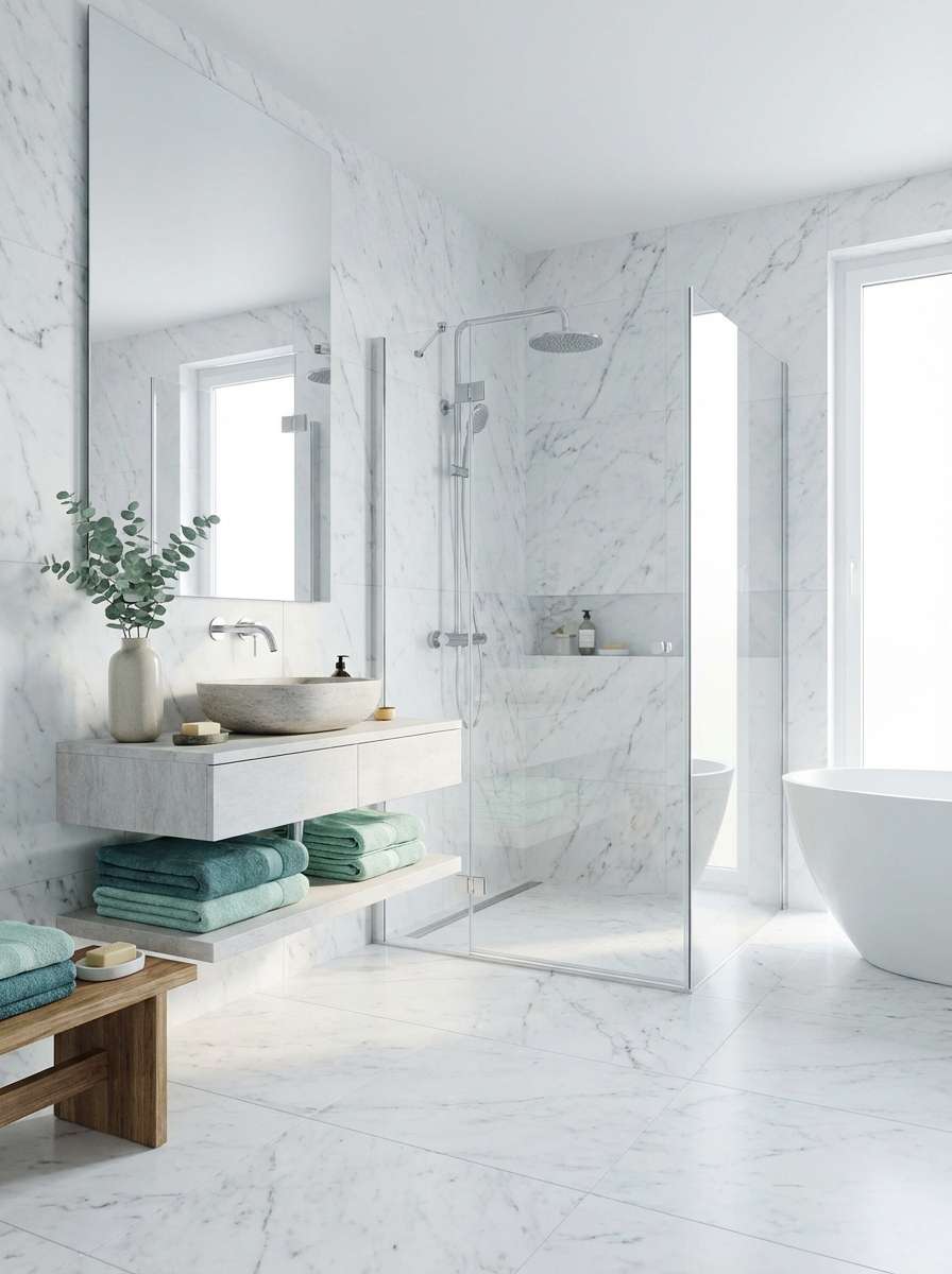 spa bathroom interior