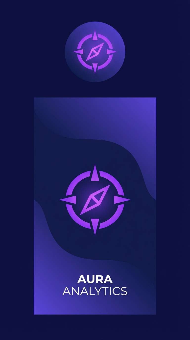 navy purple splash screen