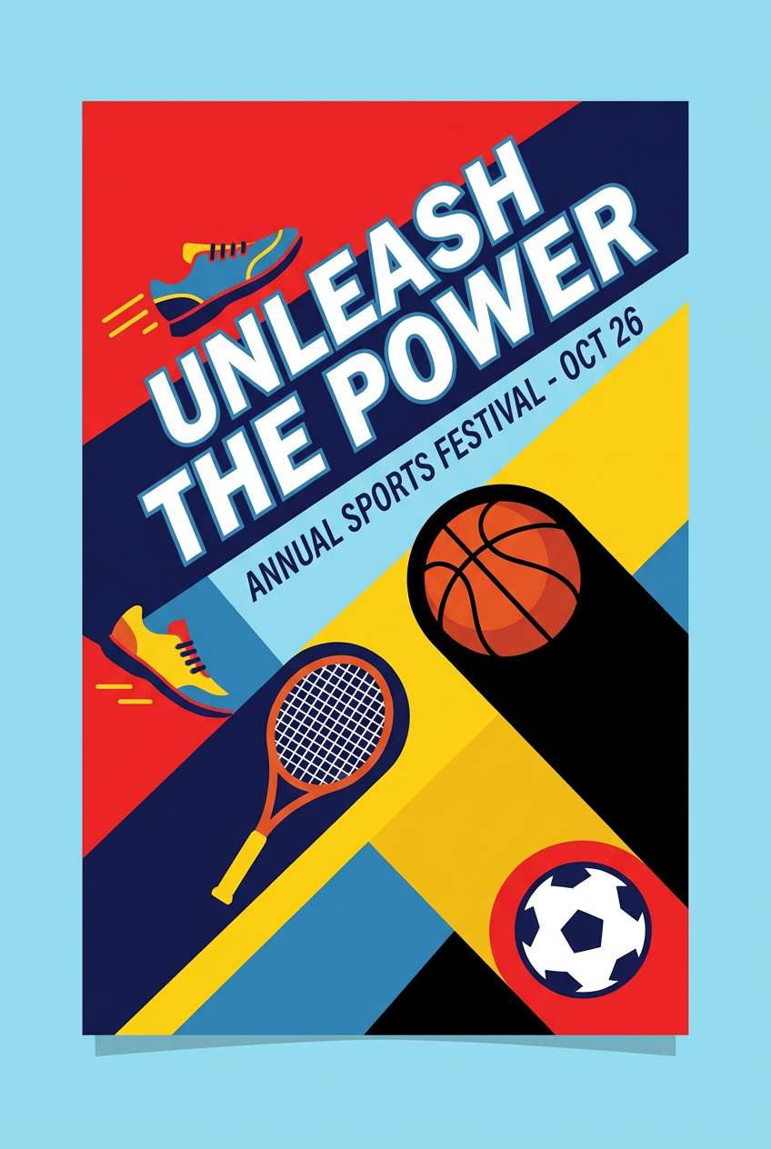 sports event poster
