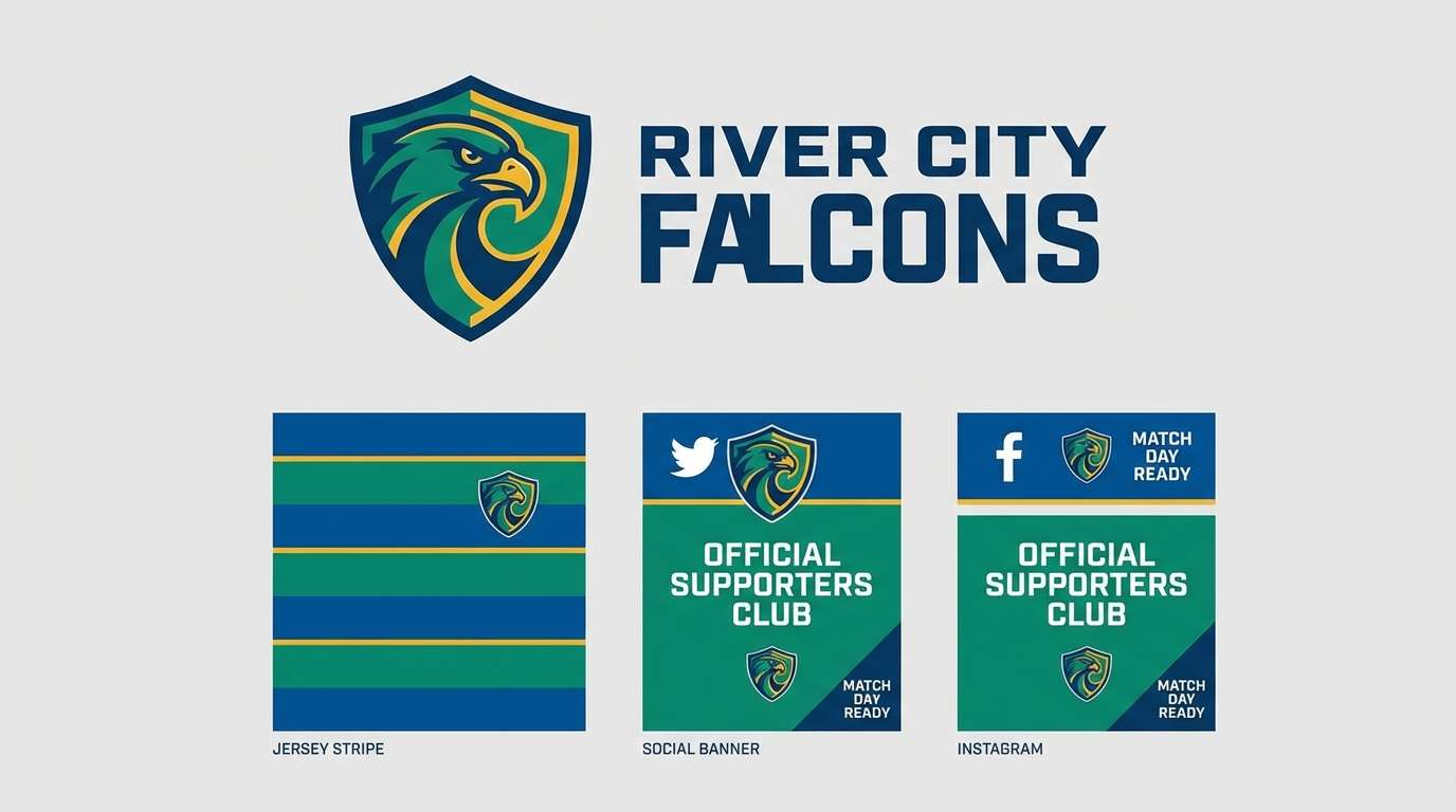 sports club branding