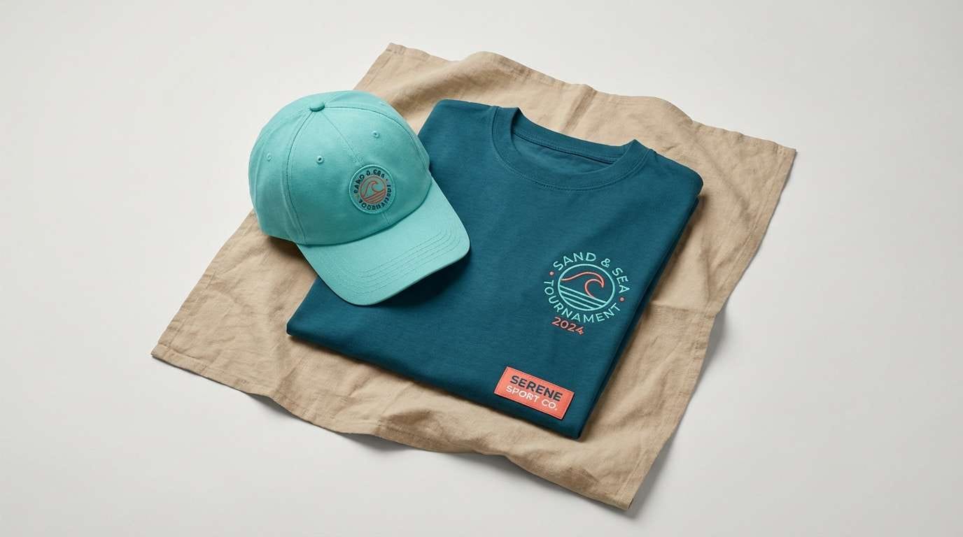 summer merch studio shot