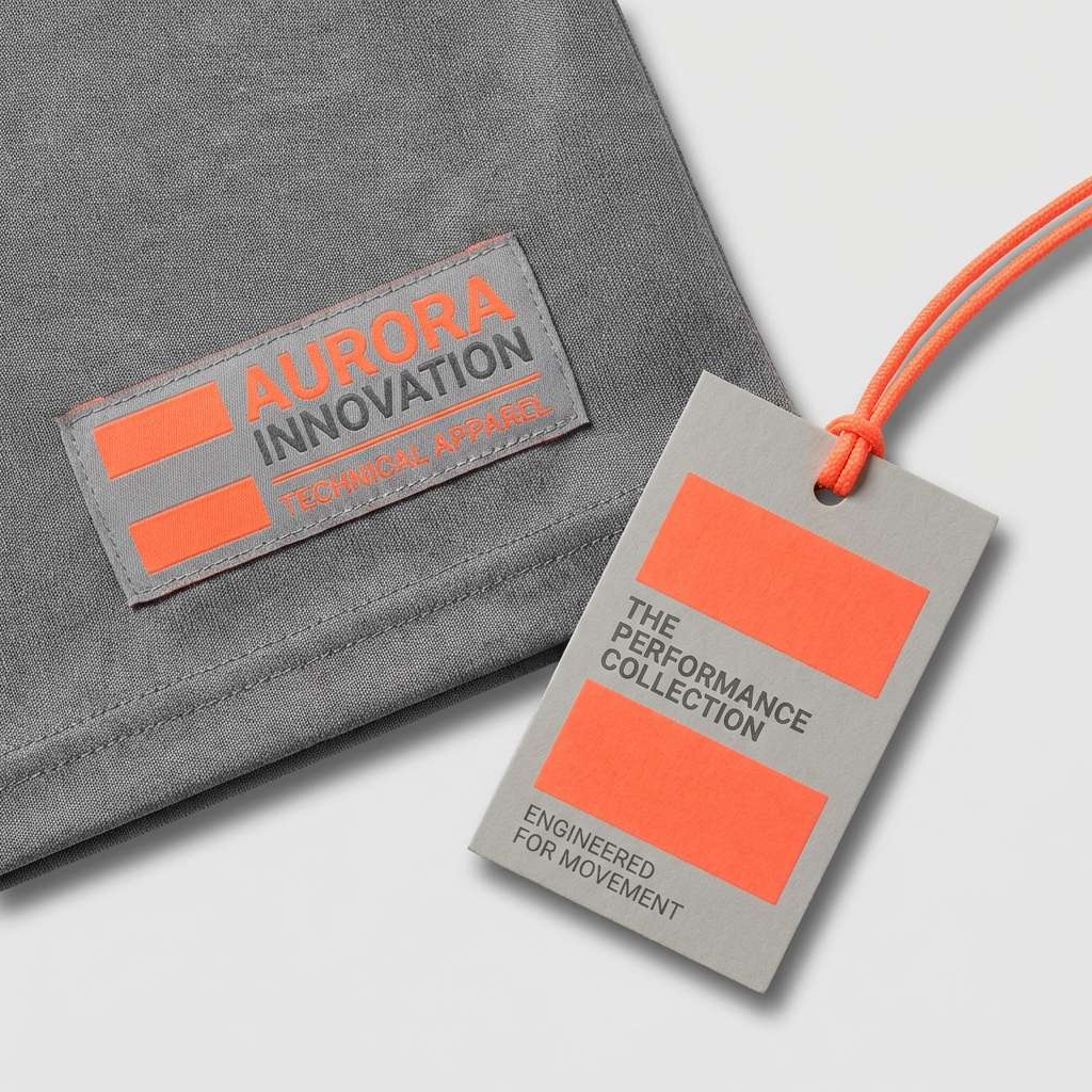 sportswear label set