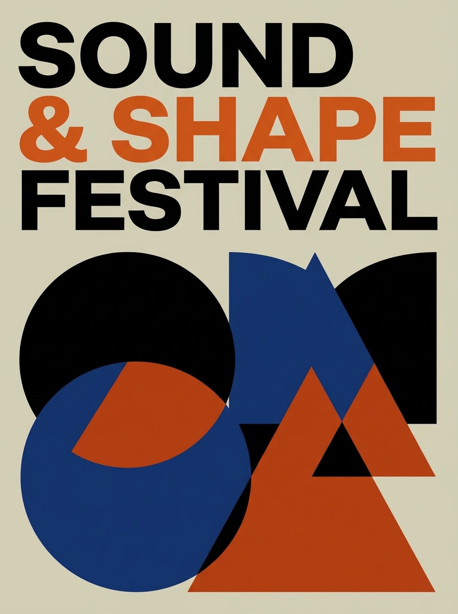 spring event poster layout