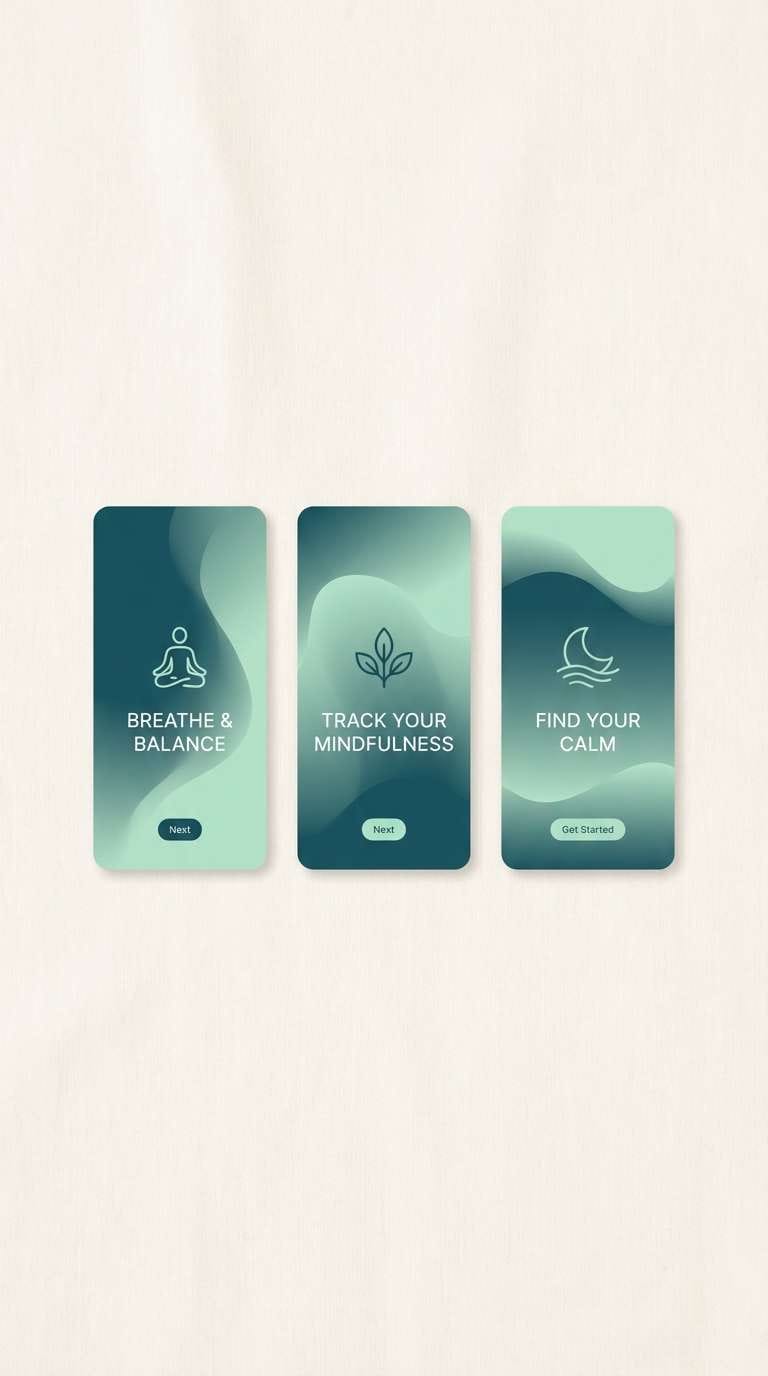 wellness onboarding ui