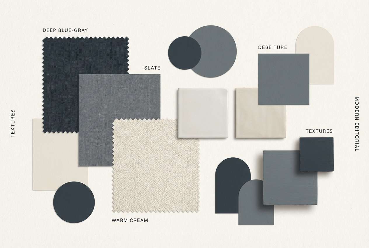 neutral interior mood board