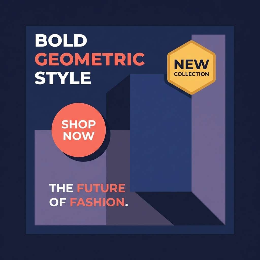 bold social ad design