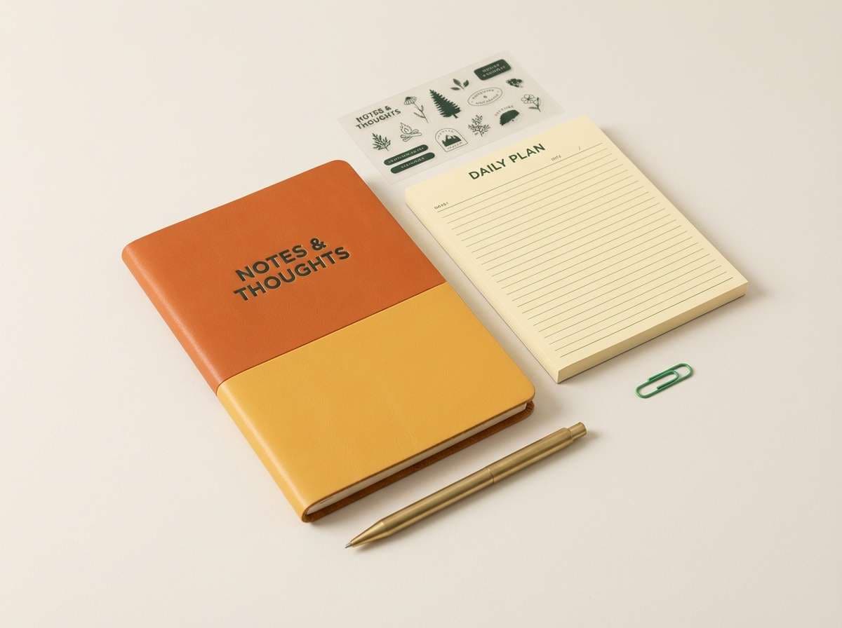 stationery set mockup