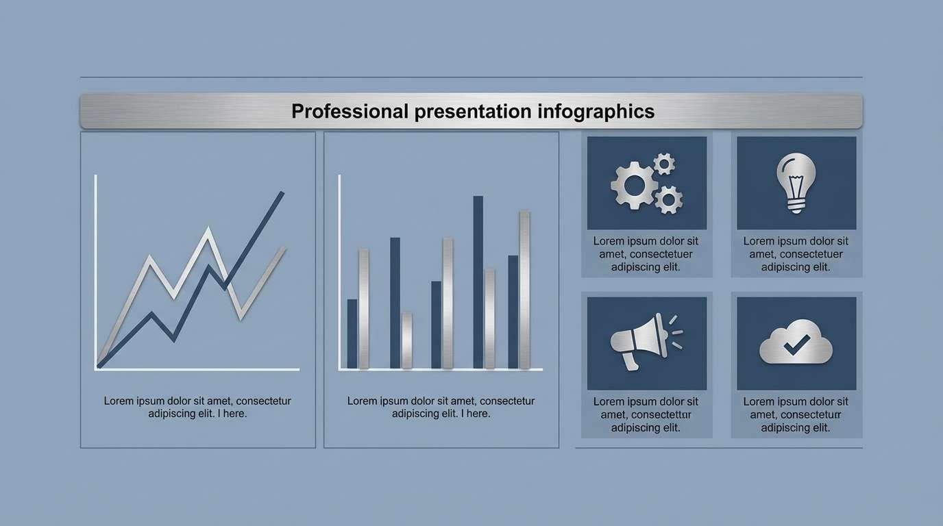 steel blue slide design