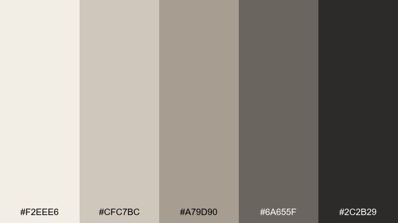 stone hearth farmhouse color palette with hex codes