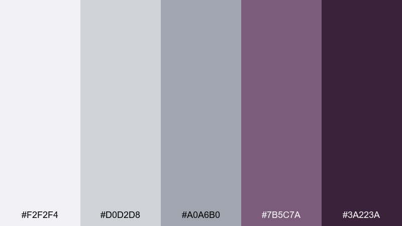 stoneberry color palette with hex codes