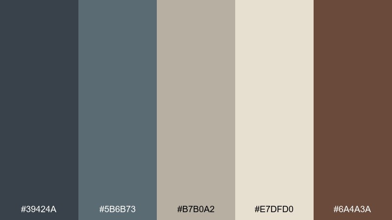 stormy fresco renaissance color palette with hex codes