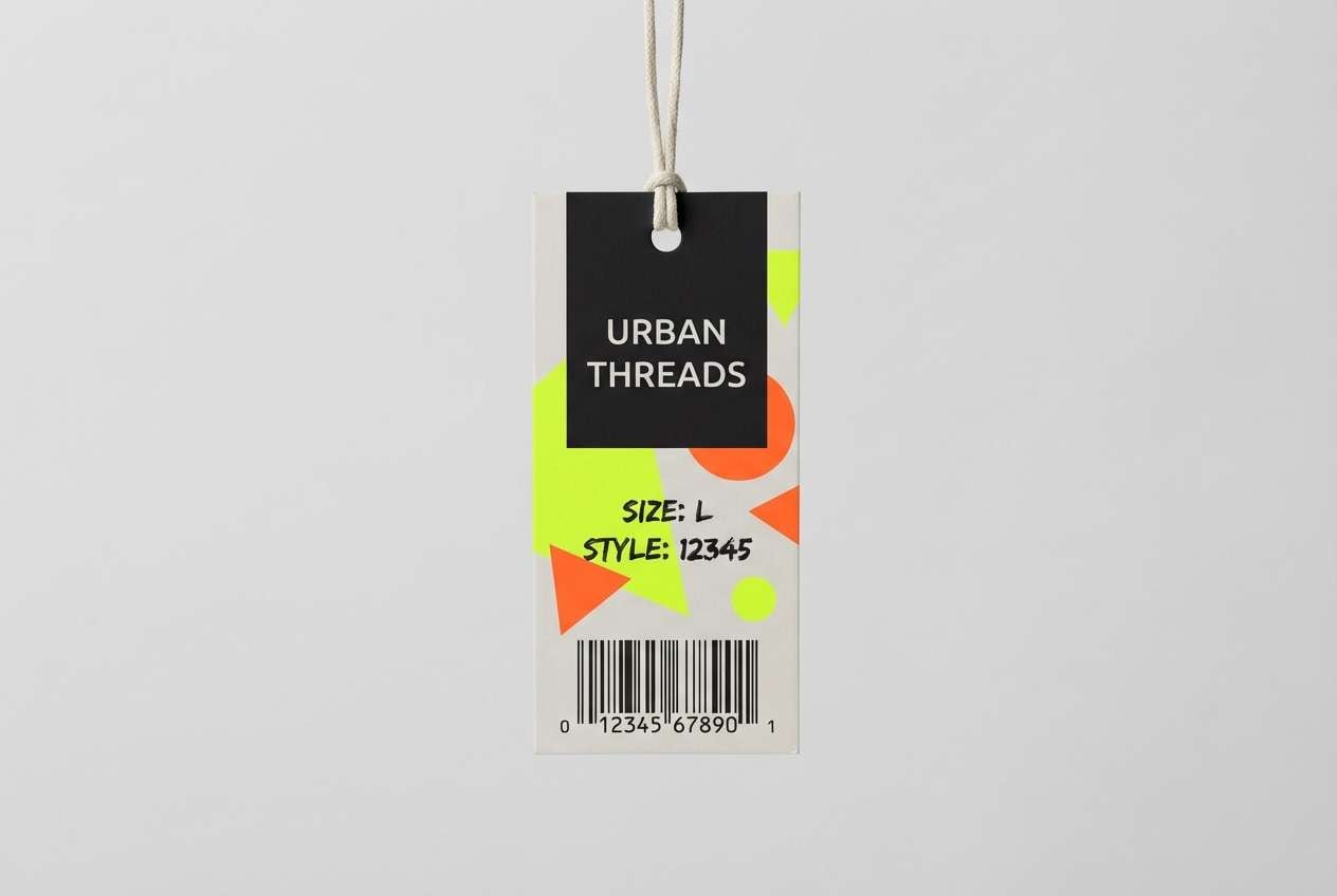 streetwear hang tag design