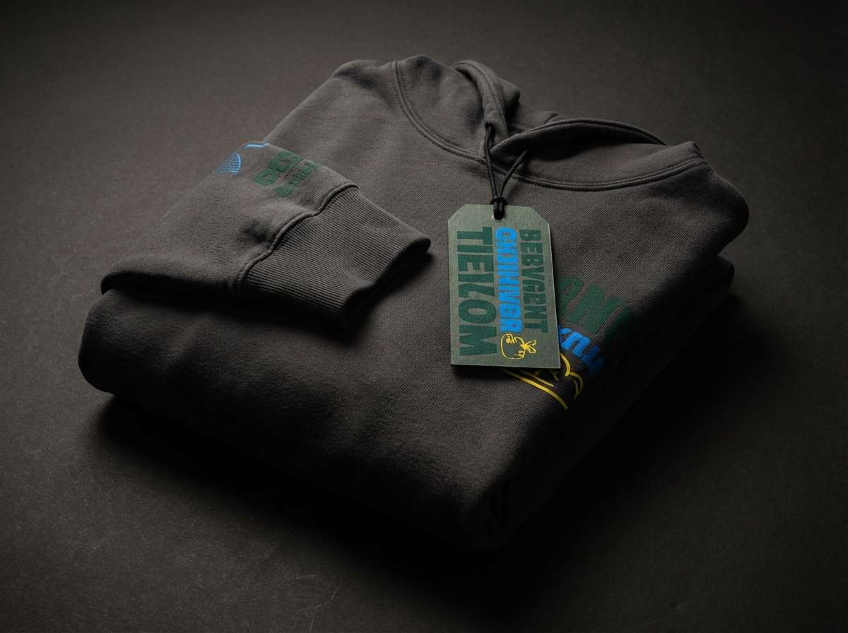 streetwear hoodie studio ad