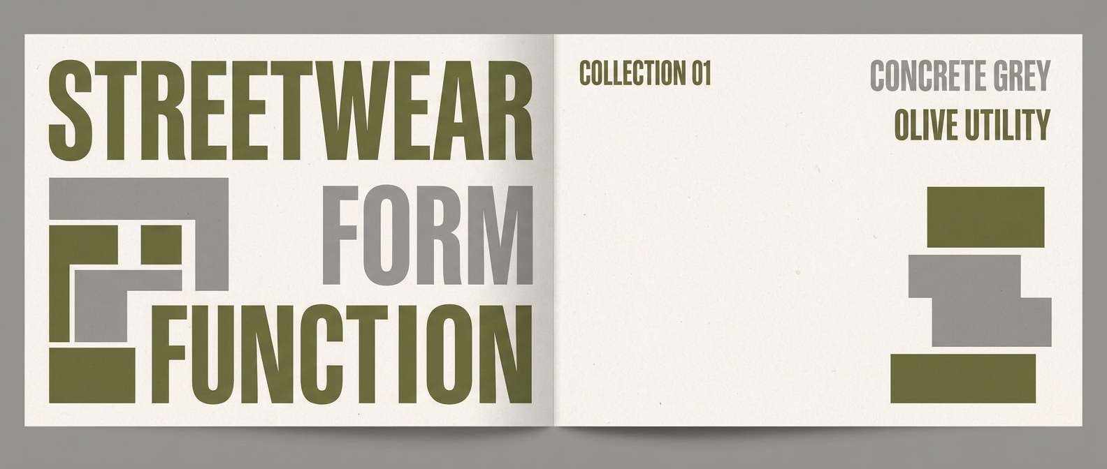 streetwear lookbook banner