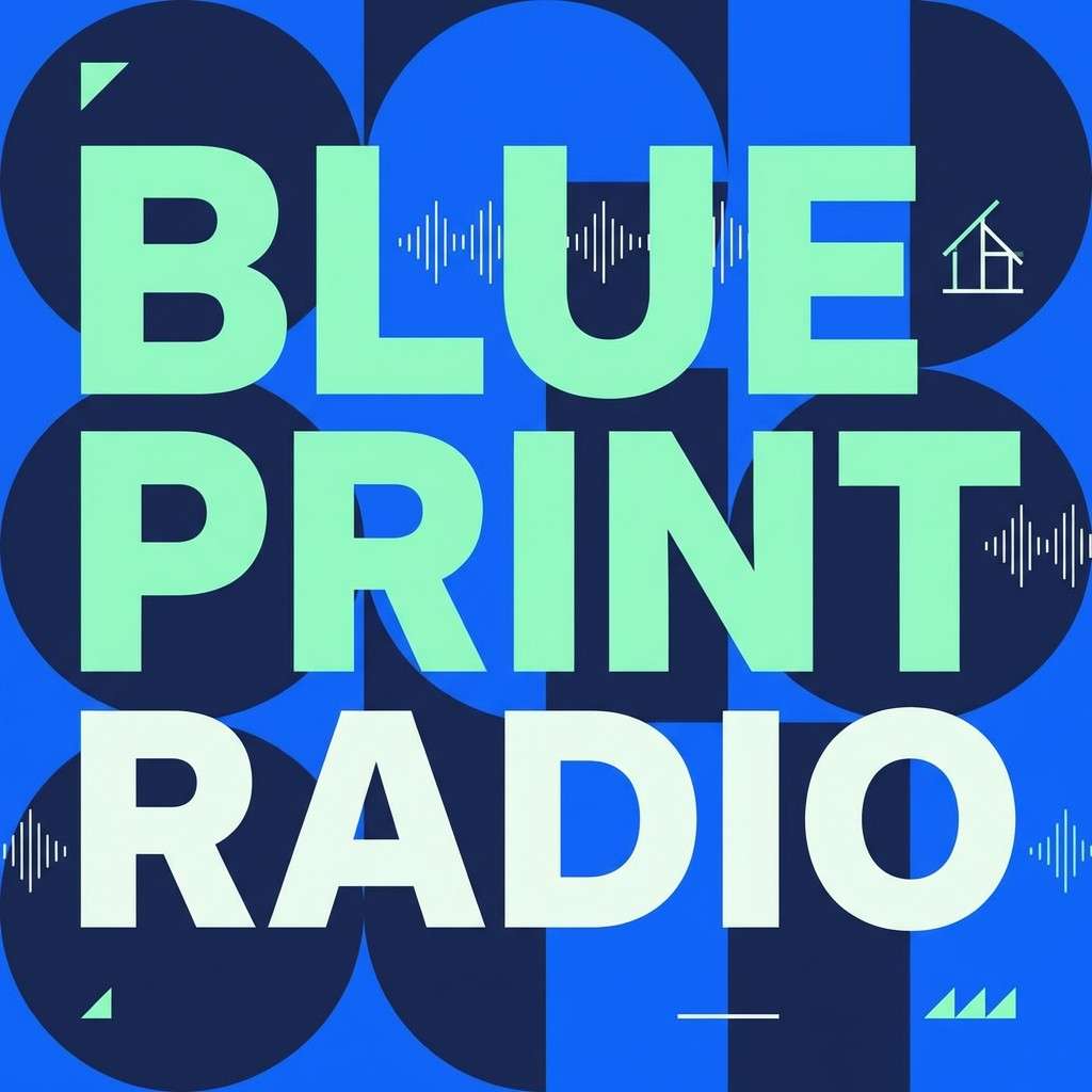 blue podcast cover art