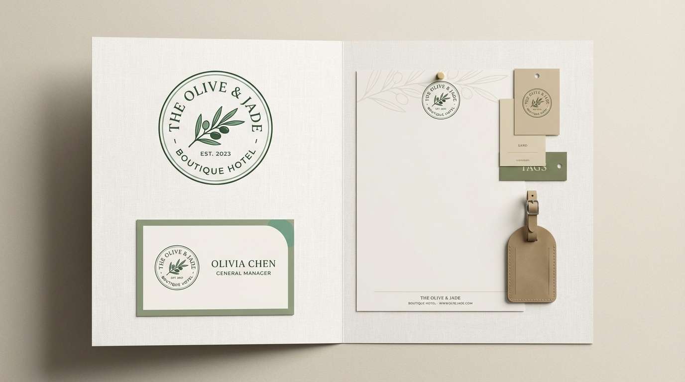 boutique hotel brand board