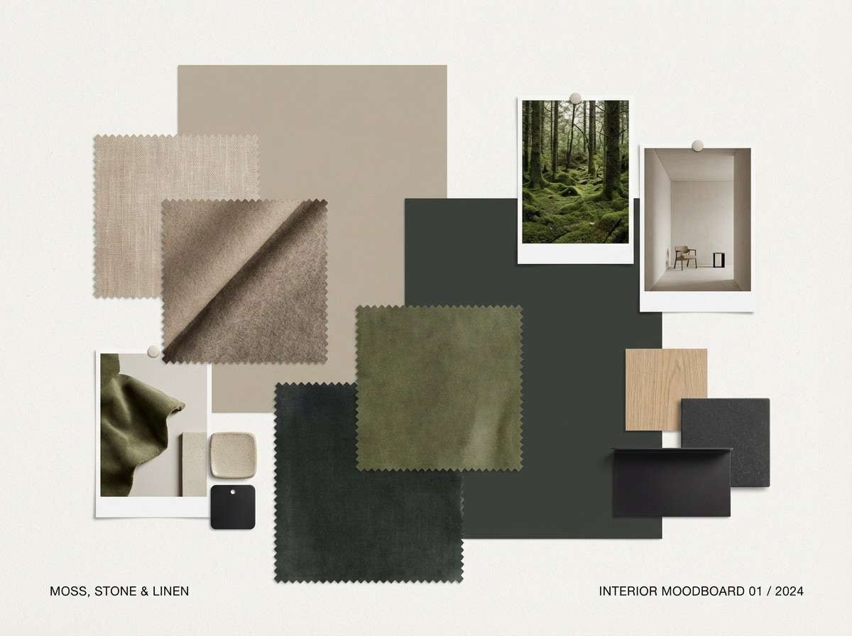 interior design moodboard