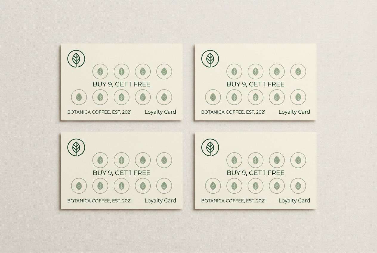 coffee loyalty card
