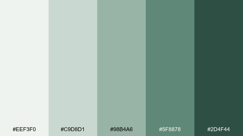 succulent stonewash succulent color palette with hex codes