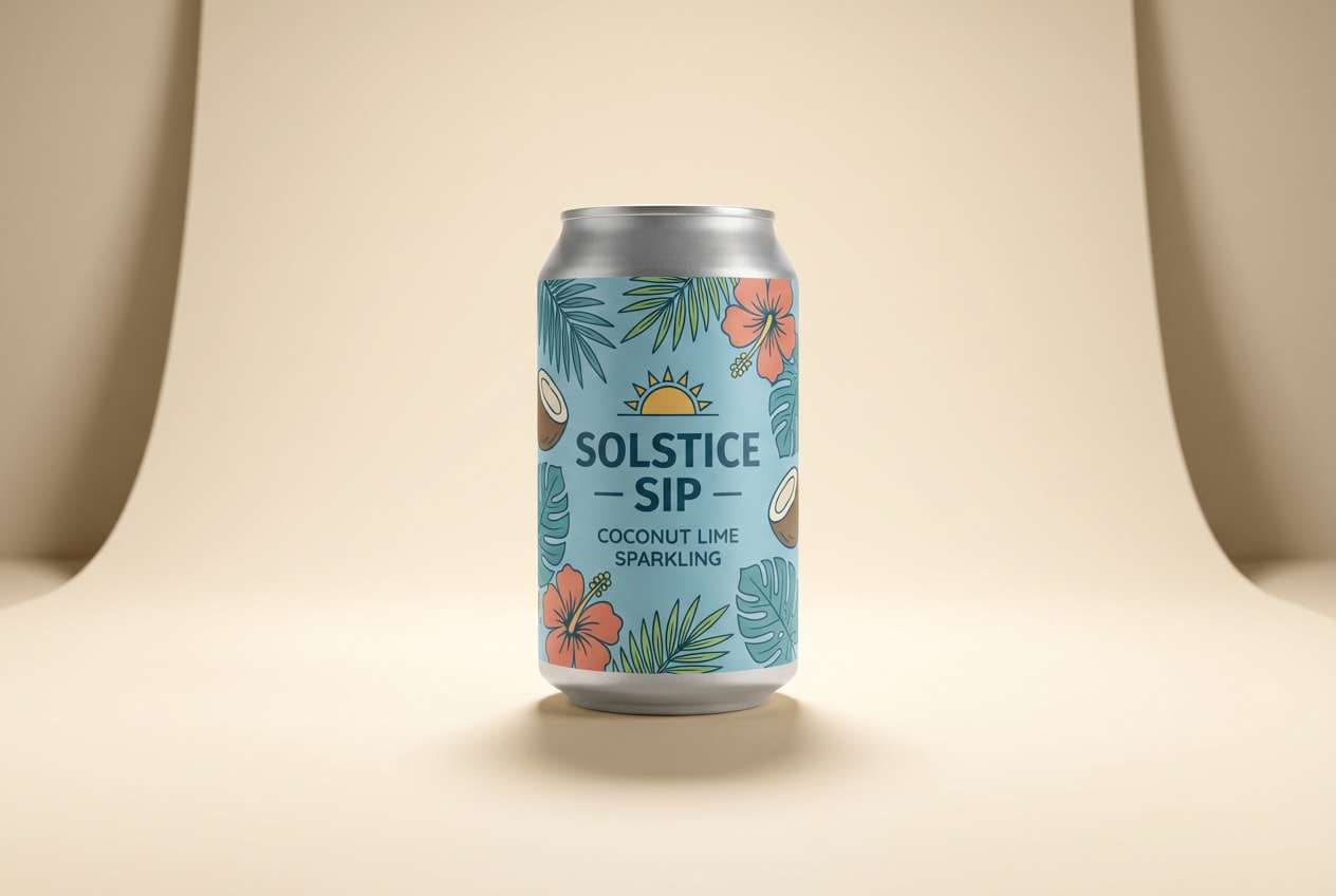 summer can packaging