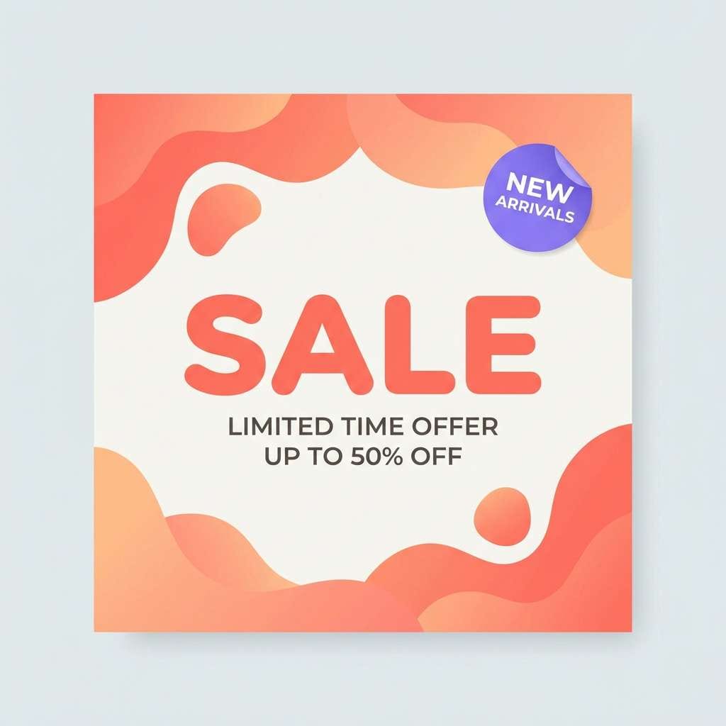 summer sale social tile