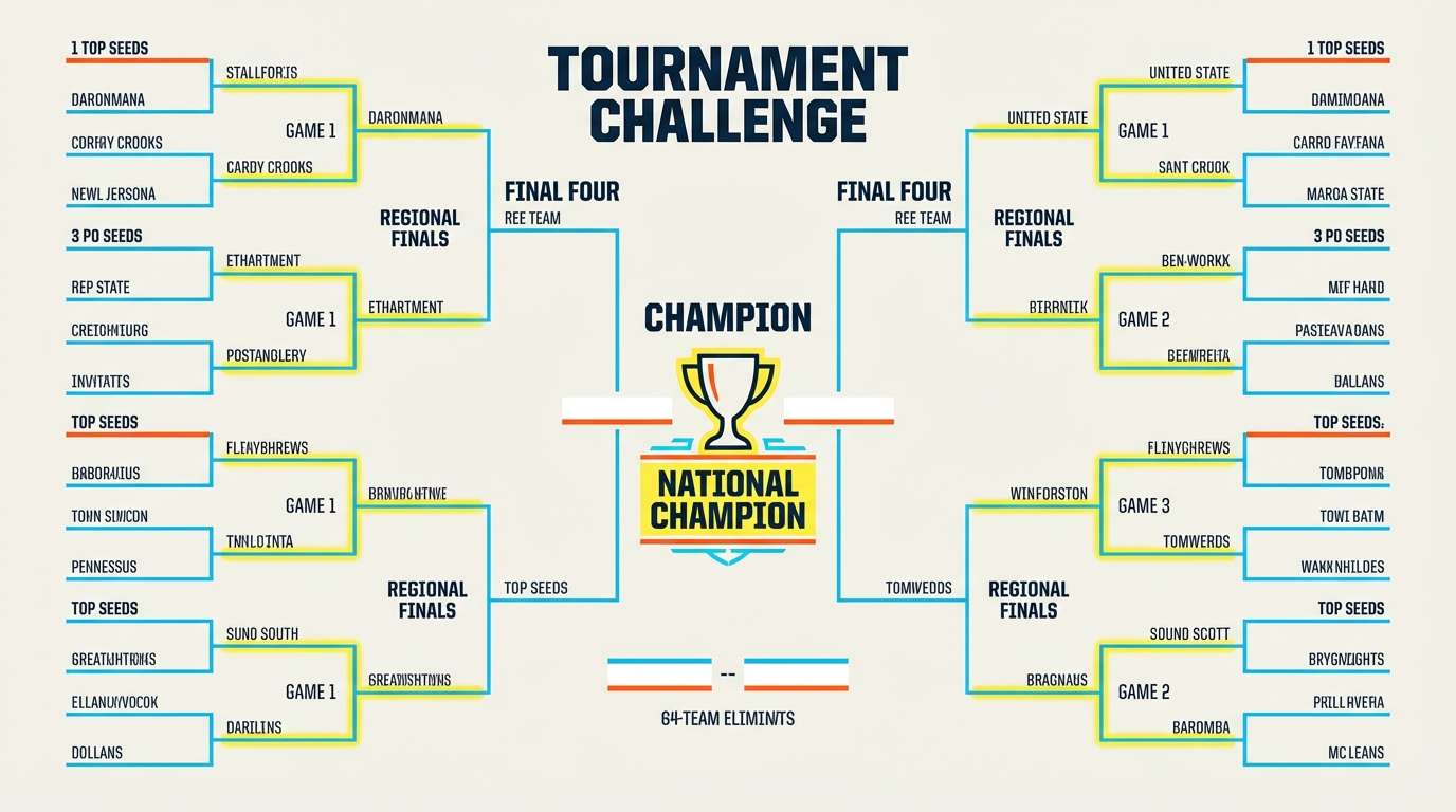 tournament bracket graphic