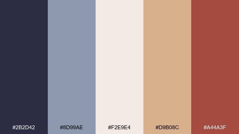 sunrise boardroom professional color palette with hex codes