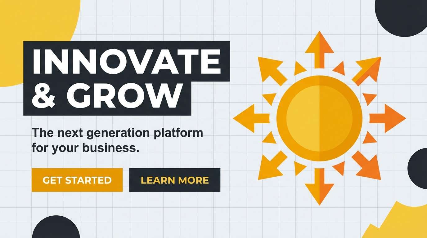 brand hero in golden tones