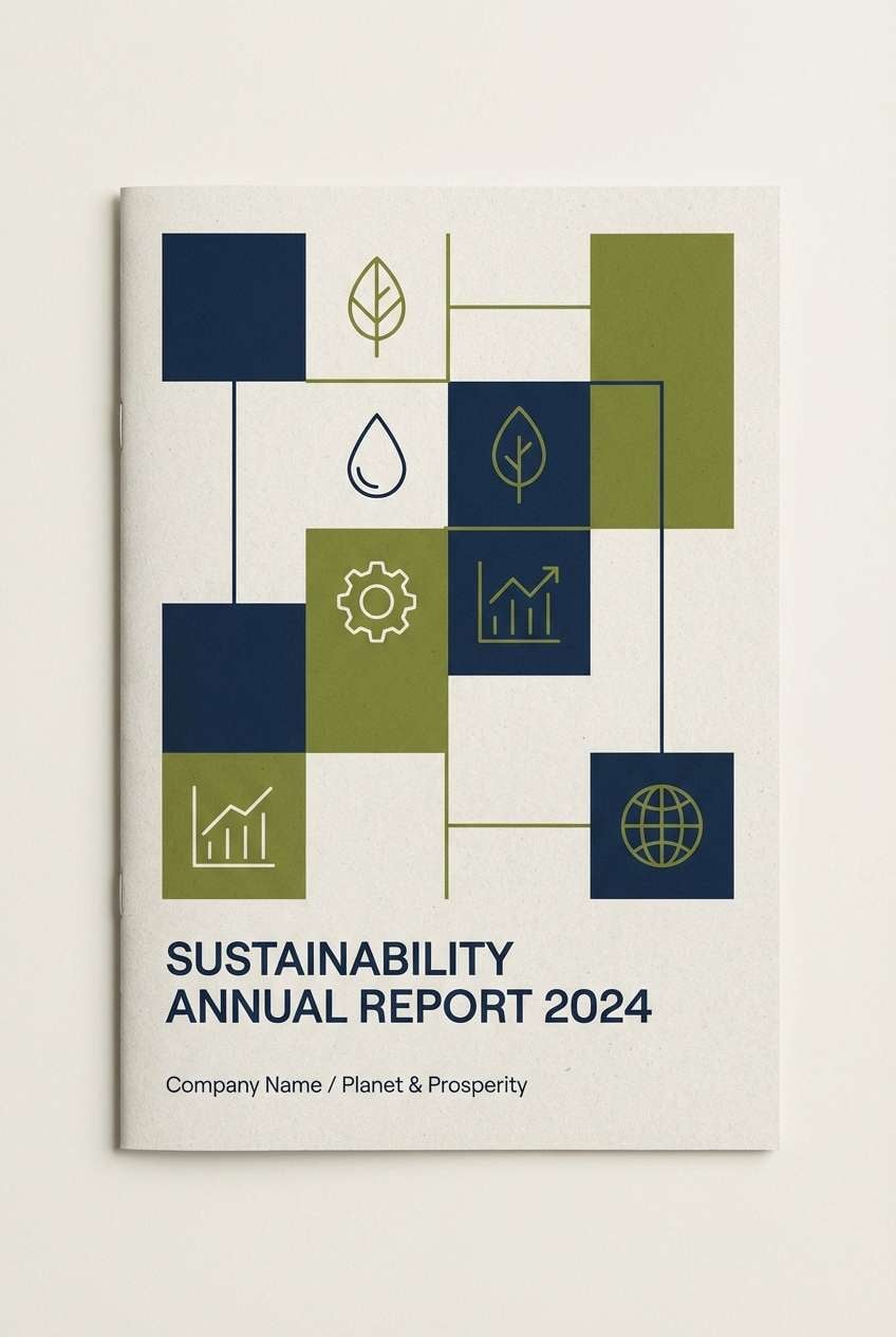 sustainability report cover