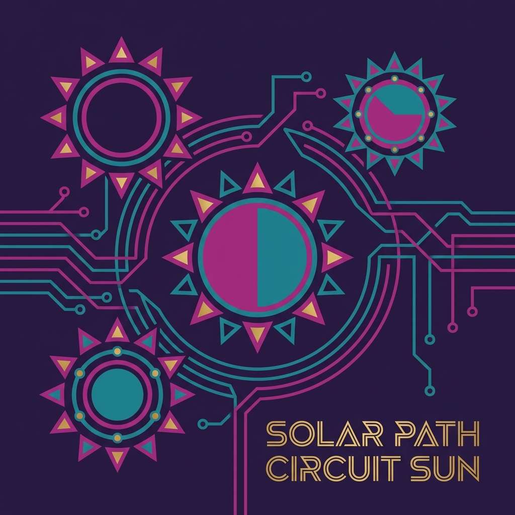 synth album cover art