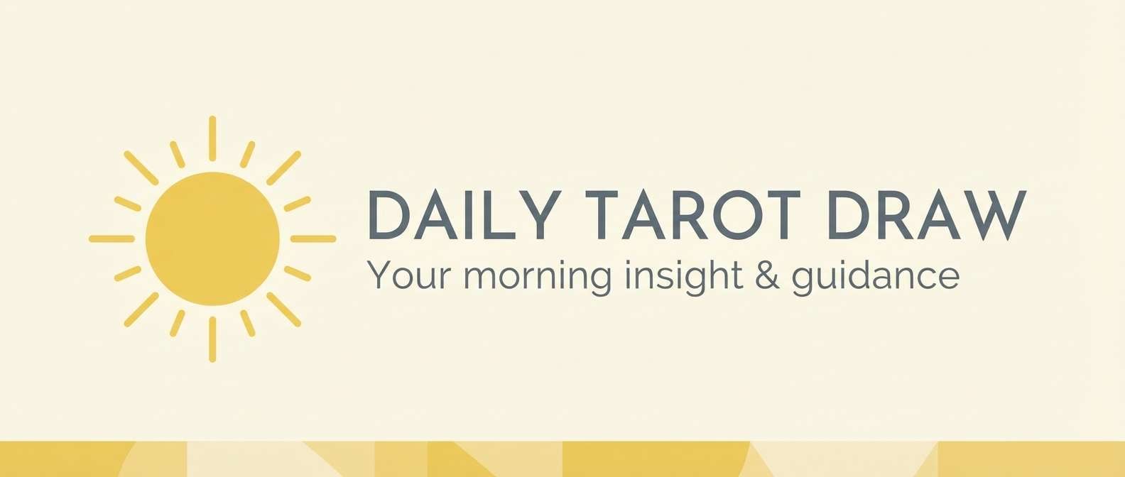 yellow daily draw header