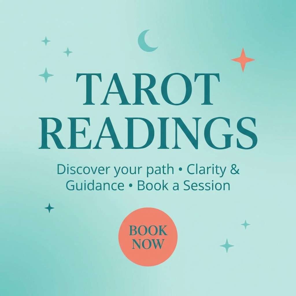 teal tarot instagram post