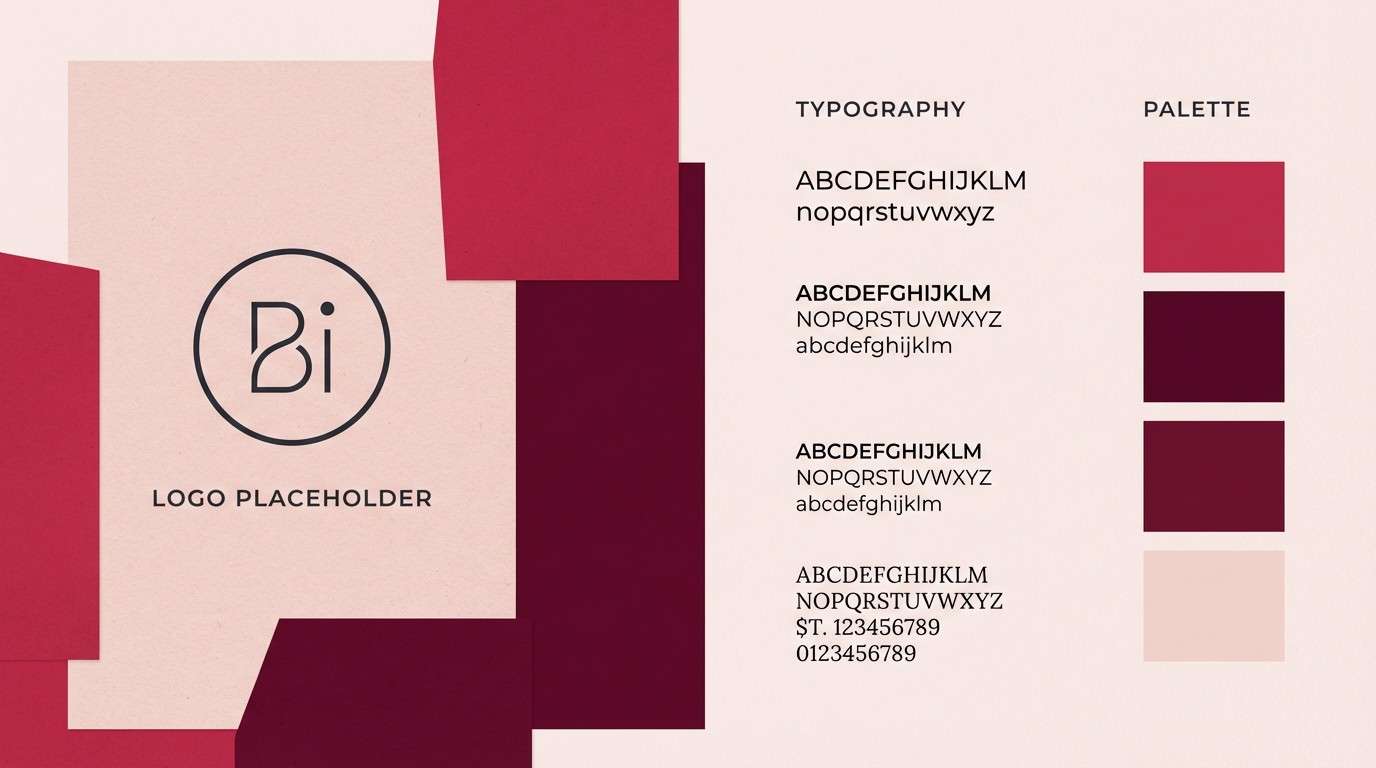 raspberry brand moodboard