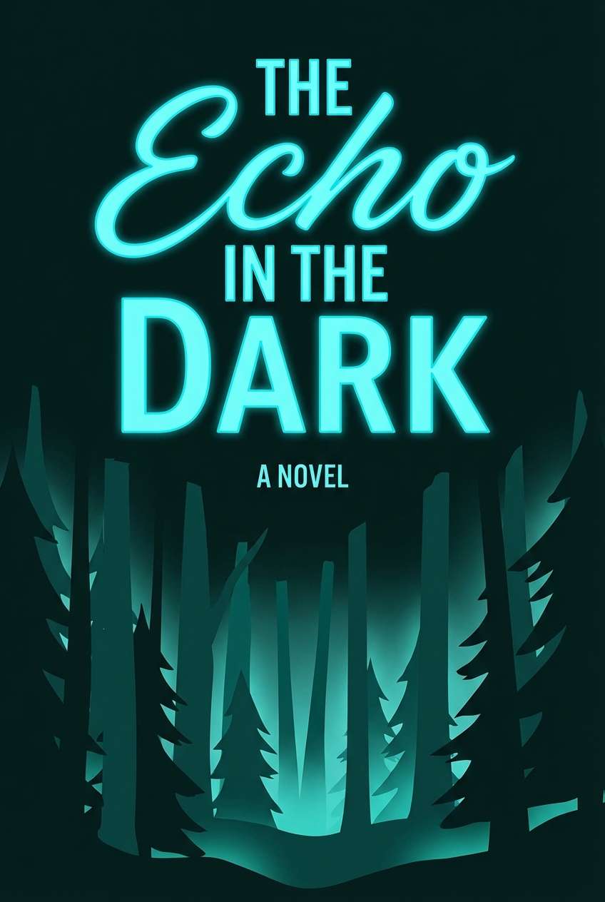 blue forest night cover