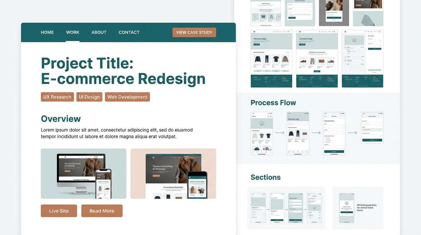 portfolio case study ui
