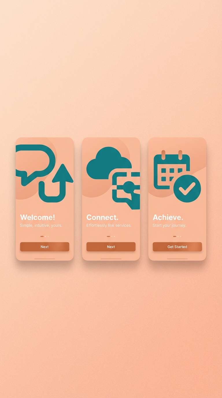 app onboarding screens