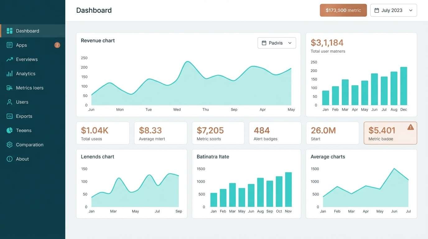 saas analytics dashboard