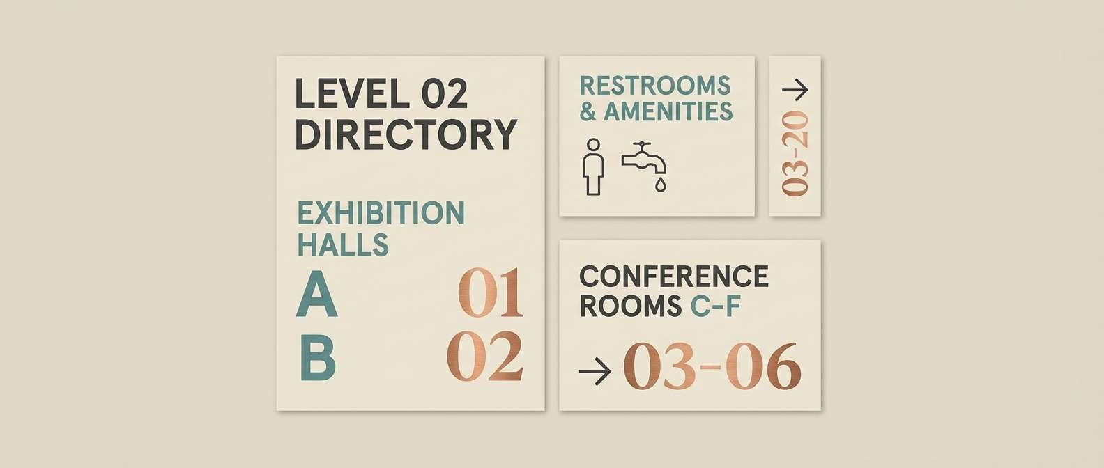 museum wayfinding signage