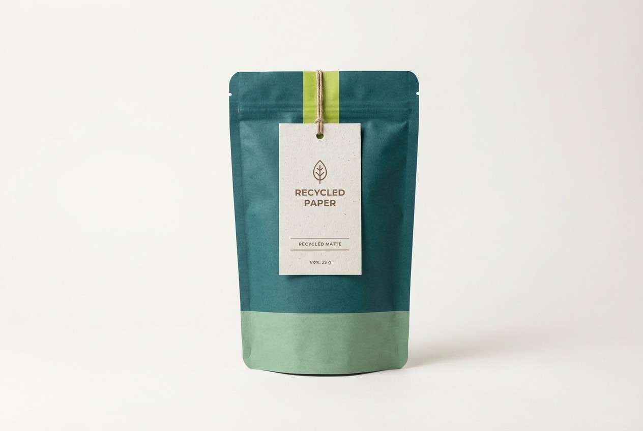 eco teal lime packaging