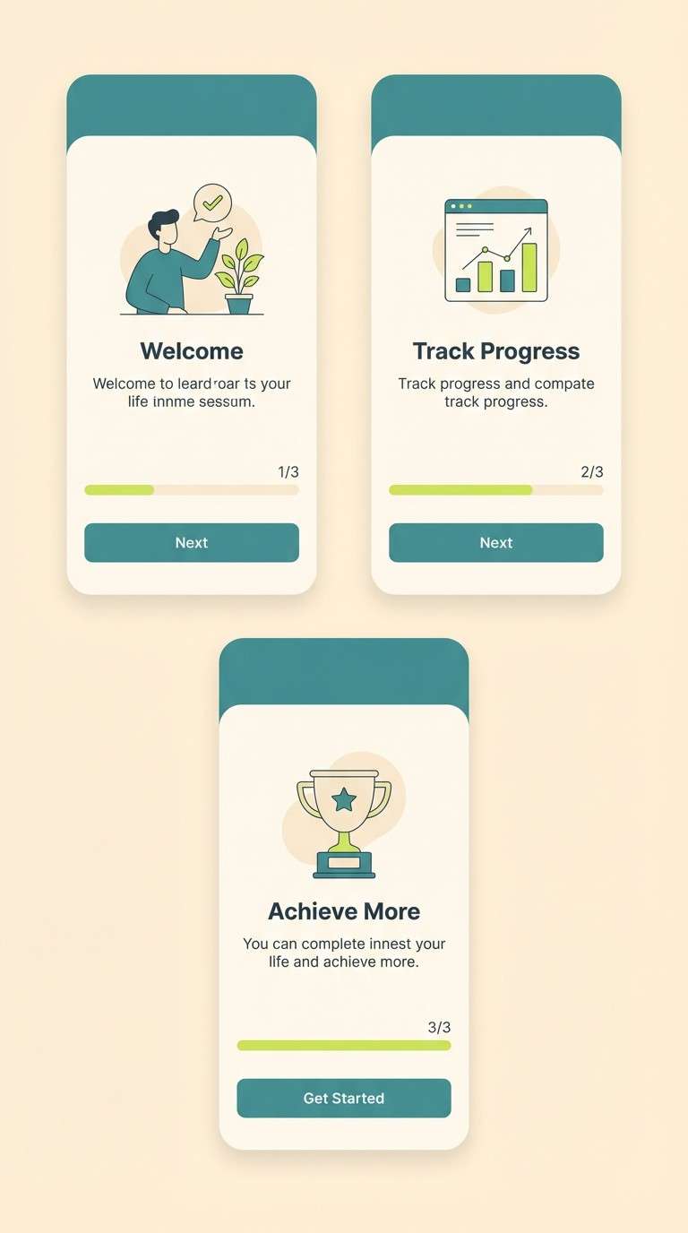 summer teal lime onboarding