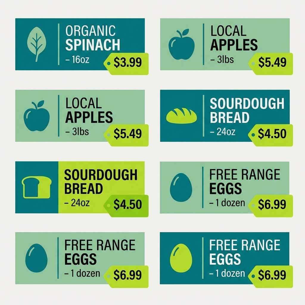 teal lime label stickers